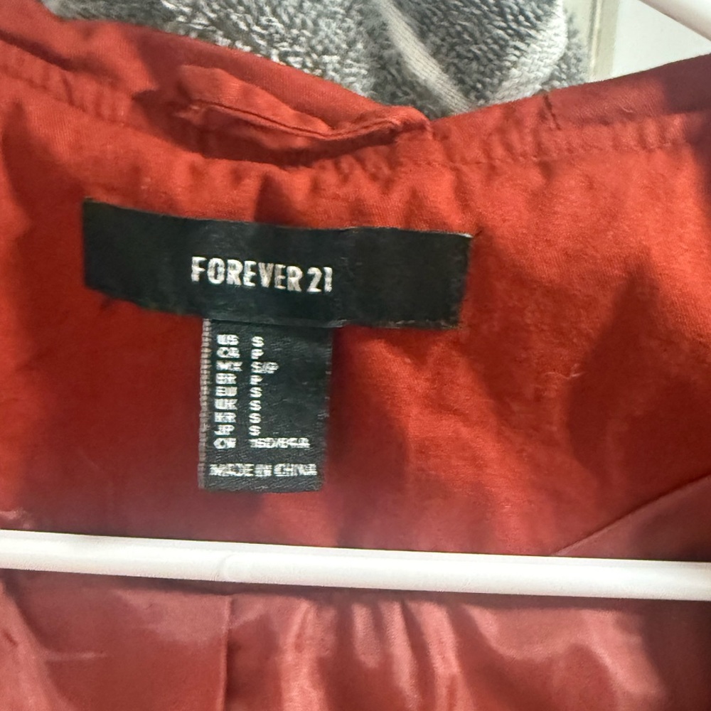 Forever 21 Red Utility Jacket - image 3